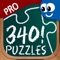 Kids Puzzle Pro: 340 Shape and Jigsaw Puzzles for Preschoolers and Toddlers to Develop Concentration and Problem Solving Skills