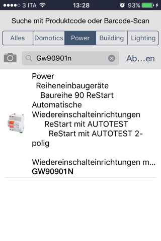 Gewiss TAB lite Germany screenshot 3