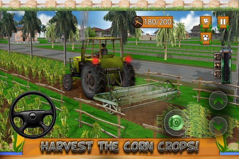 Corn Farming Tractor 2016 screenshot 2