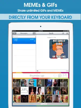 Imatge 3 What2Share - Share Emoji, Gif and Meme from your Keyboard! iphone