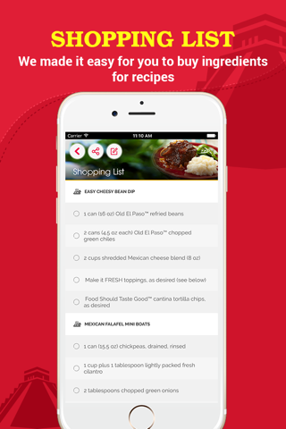 Mexican Food ~ The Best Of Mexican Food Recipes screenshot 3
