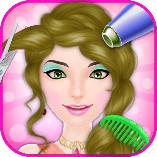 Fashion Doll Crazy Hair Saloon iOS App