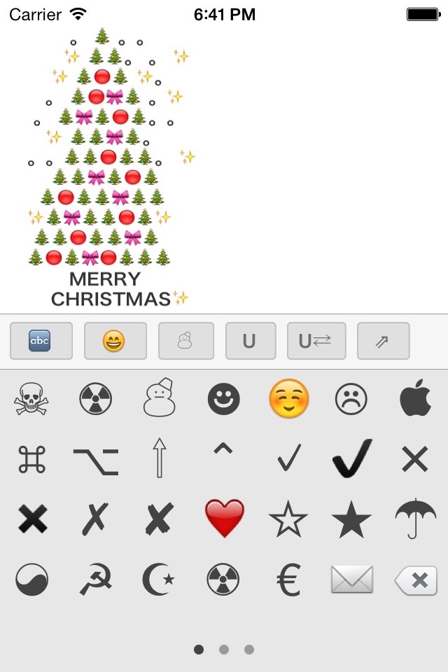 Emoji Smiley - Free Color Unicode Emoticons Keyboard for SMS, Messages & Email screenshot 2