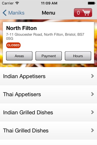 Maniks Indian & Thai Restaurant screenshot 2