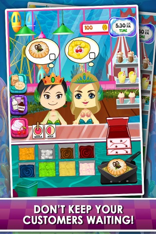 Mermaid Fair Food Maker Dash - Fun Candy Donut Cooking & Make Dessert Games! screenshot 2