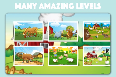 Farm Animals Color & Scratch Game for Kids and Toddlers screenshot 3