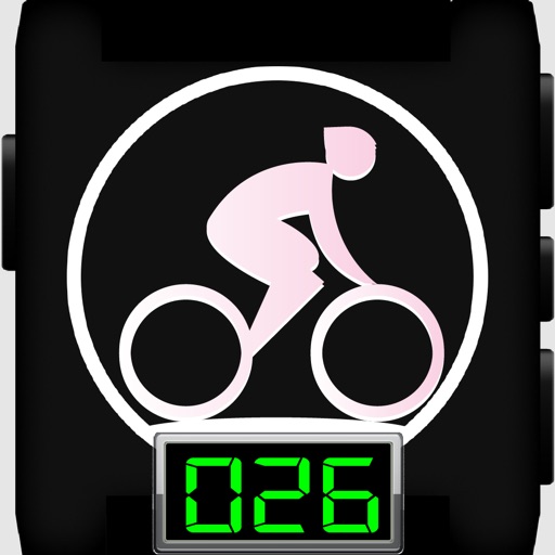 PebbBike-Biking GPS Navigation, Speed Limit Alert, and Speedometer for Pebble Smartwatch icon