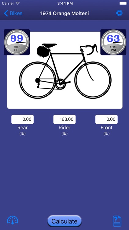 Bicycle Tire Pressure