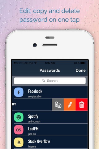 Password Manager Safe VaultPro screenshot 2