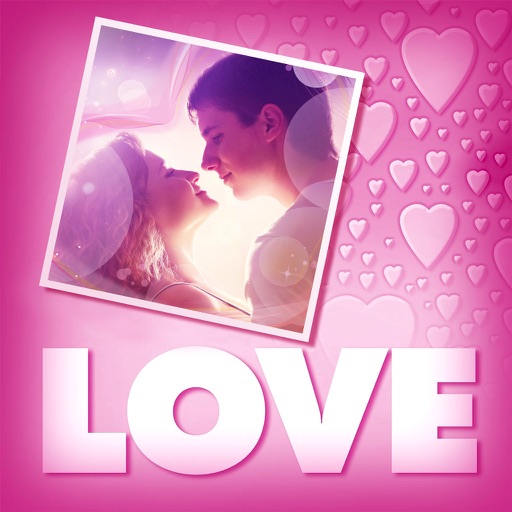 Love Greeting Cards Maker - Picture Frames for Valentine's Day & Kawaii Photo Editor Icon