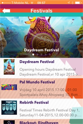 Festivalmap screenshot 3