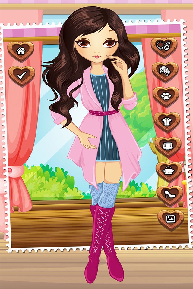 Dress Up Games for Girls & Kids Free - Fun Beauty Salon with fashion makeover make up wedding and princess screenshot 2