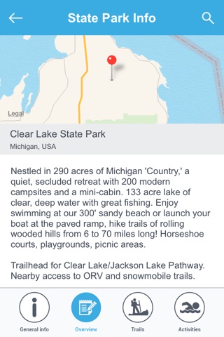 Michigan State Parks & National Parks screenshot 3