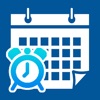 Icon Event Reminder Alarm - Task Timer Countdown with Calendar Days Planner and To Do List Manager