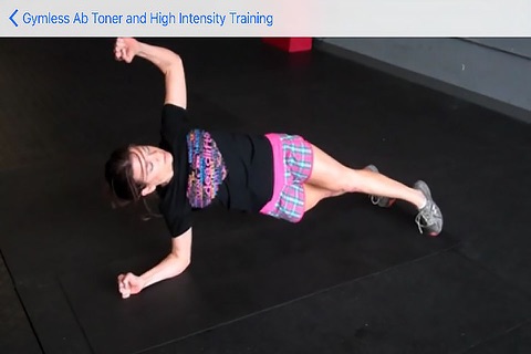 Gymless Ab Toner and High Intensity Training screenshot 3