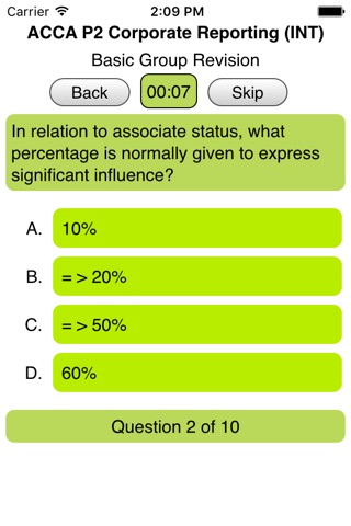 ACCA P2 Corporate Reporting (INT) screenshot 4