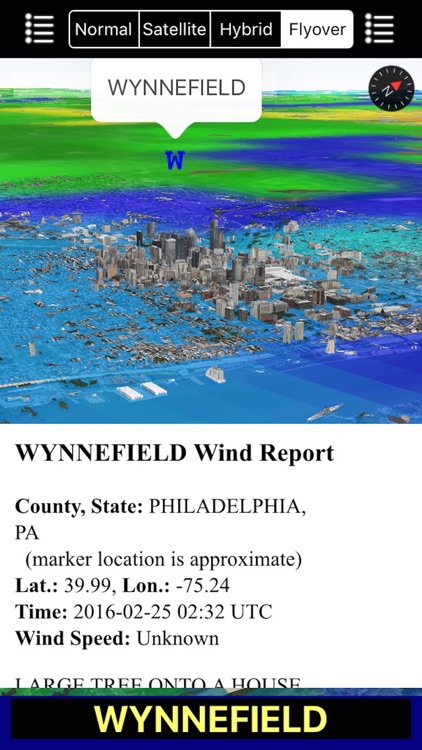 US NOAA Storms with NOAA Radar 3D Pro - Tornado Hail Wind Alerts