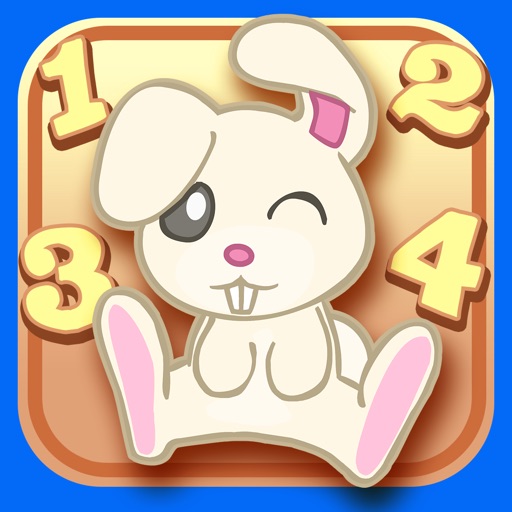 Bunny Rabbits in counting numbers and the Easter Egg iOS App