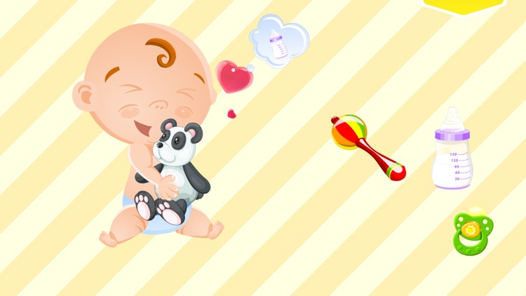 My Baby Friend Free - cute and funny tickling game screenshot-0