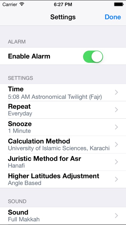 Alarm Clock for Muslims with Full Azan (منبه المسلم - لقرآن الكريم - أذان - أوقات الصلاة)