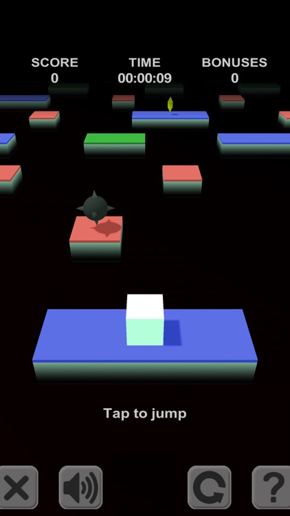 Cube Jump. 3D platforms