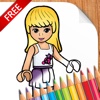 Coloring Ideas for Lego Friends Free