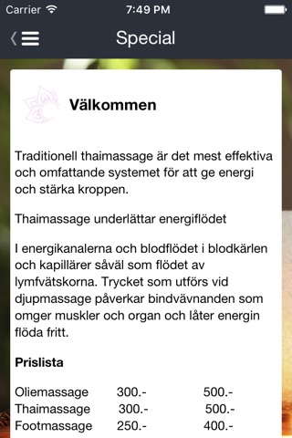 Nobel wellness massage screenshot 3