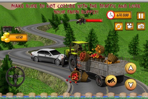 Truck Tractor : Hill Farm screenshot 3