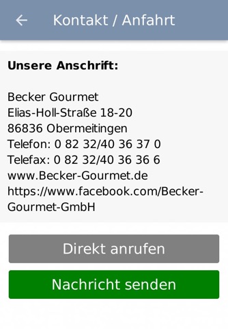 Becker-Gourmet screenshot 3