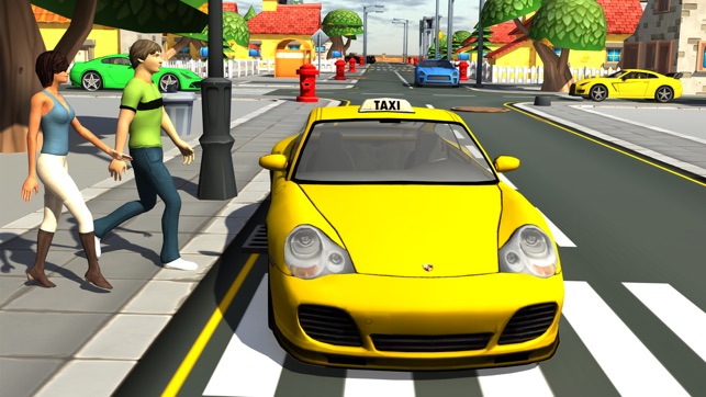 3d Taxi car driver Parking simulator free games(圖1)-速報App