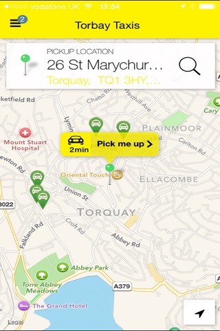 Torbay Taxis screenshot 2
