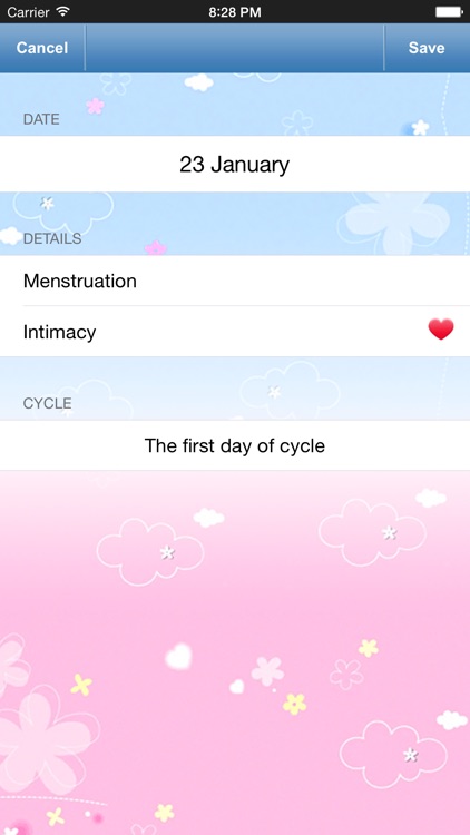 Menstrual Calendar for Men screenshot-3