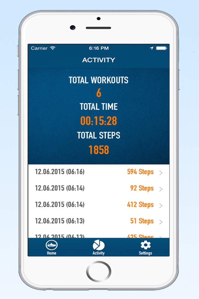 Pedometer Step Counter - Walking Running Tracker screenshot 3