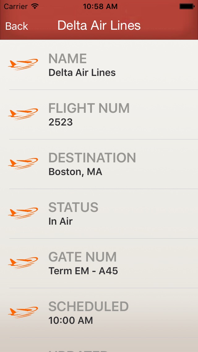 Flighty - Live Flight Arrival & Departure Status & Times Screenshot 4