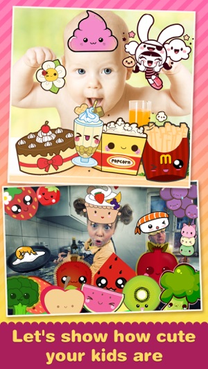 Kawaii Sticker Photo Editor - Girls Selfie Camera with Cute (圖2)-速報App