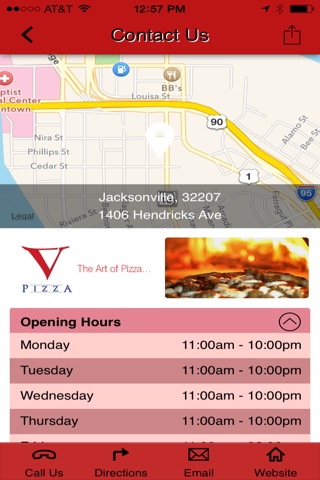 V Pizza screenshot 2