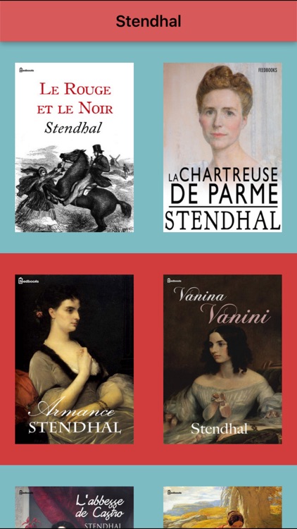 Stendhal-Livres