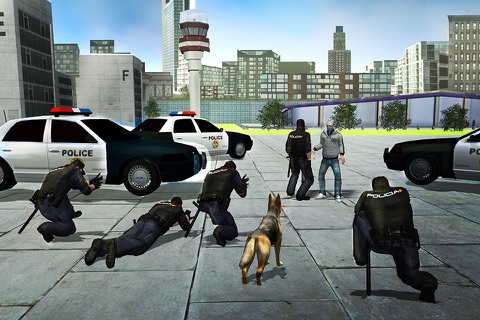 Police Dog Chase Simulator 3D – An impossible airport chase simulation game screenshot 3