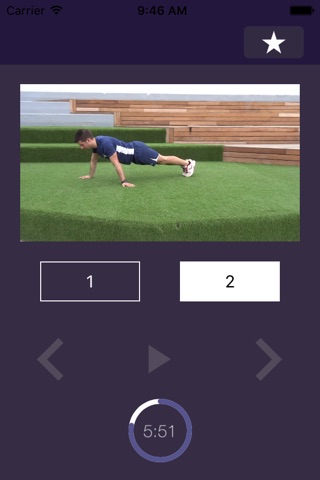 7 min Chest/Push-Ups Workout: Personal Fitness Exercise Trainer –  Video Training Exercises for Upper Body and Pectoral screenshot 4
