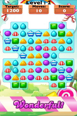 Candy Star Matching Mania HD-Puzzle Game For All screenshot 3