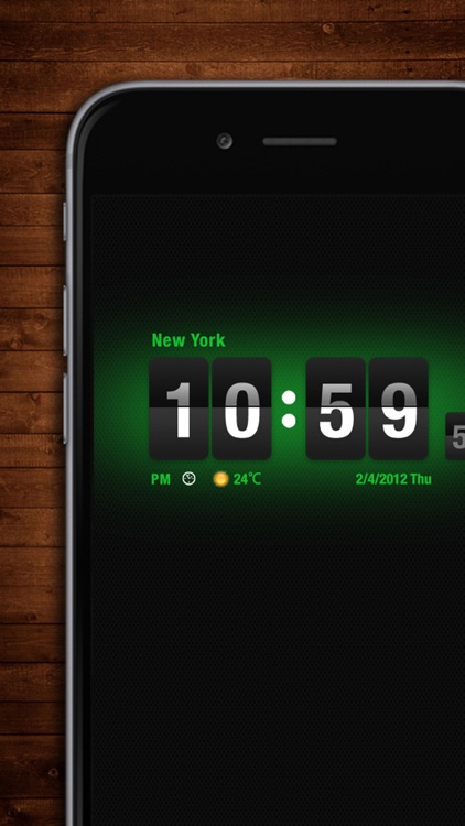 Flip Clock HD Free for iPhone