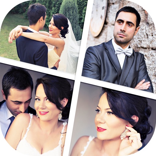 Wedding Photo Collage Make.r – Put Love Picture.s In Just Married Frame With Pic Editor icon