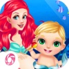 Mermaid Mommy's Ocean Baby——Beauty Dress Up And Makeup&Lovely Infant Care