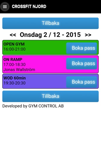 Crossfit Njord screenshot 2