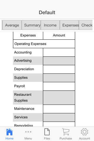 Restaurant Budget screenshot 4