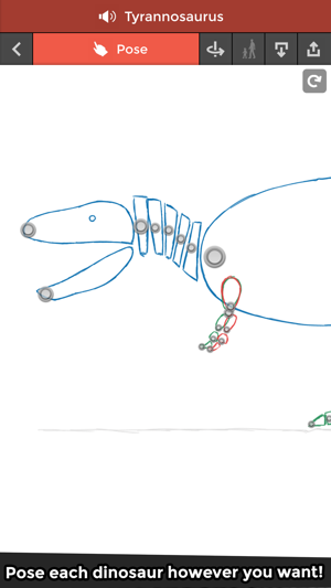 ‎Pose & Draw Dinosaurs Screenshot
