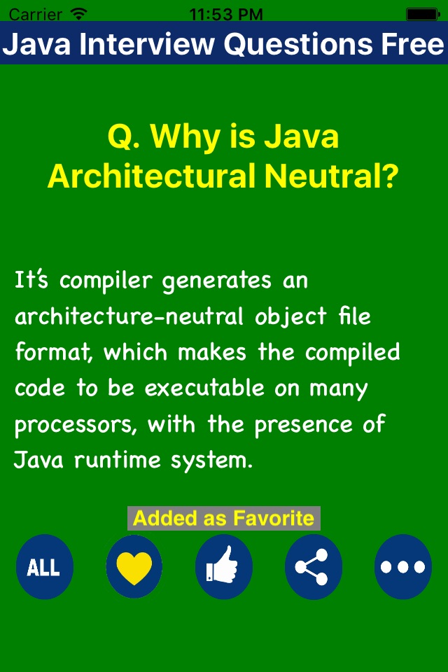 Java Interview Questions free screenshot 2