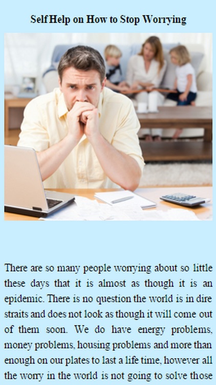 How To Stop Worrying