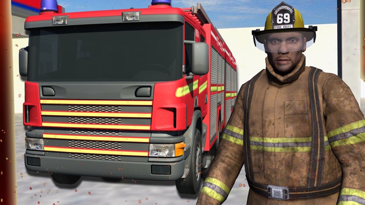 FireFighter truck driver real hero emergency parking screenshot-4
