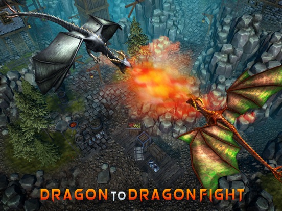 Скачать Dragon Fury Simulator 3D - игра хищников мести полета моделирование